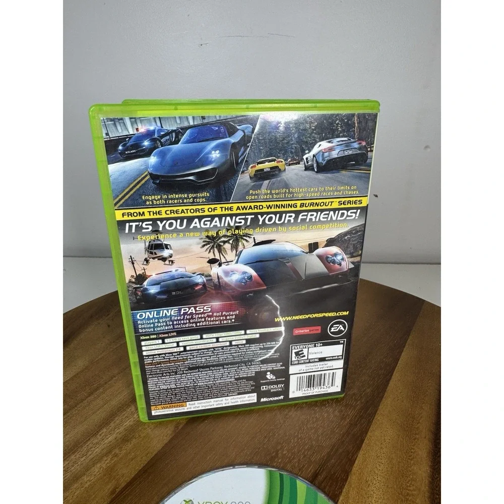 Need For Speed: Hot Pursuit (Limited‎ Edition) (Xbox 360, 2010)
